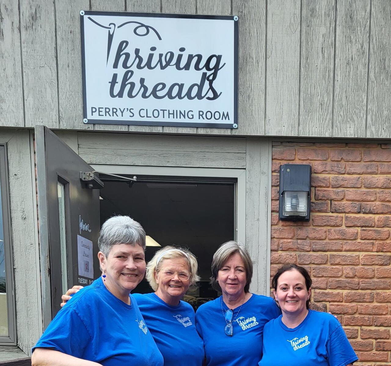 Employees of Thriving Threads (Perry's Clothing Room)