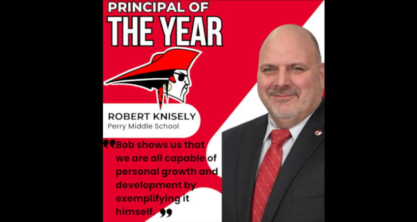 Mr. Knisely, Principal of the Year